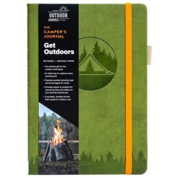 The Camper's Journal (Outdoor Journal; Camping Log Book; Travel Diary) -- Weldon - Picture 1 of 1